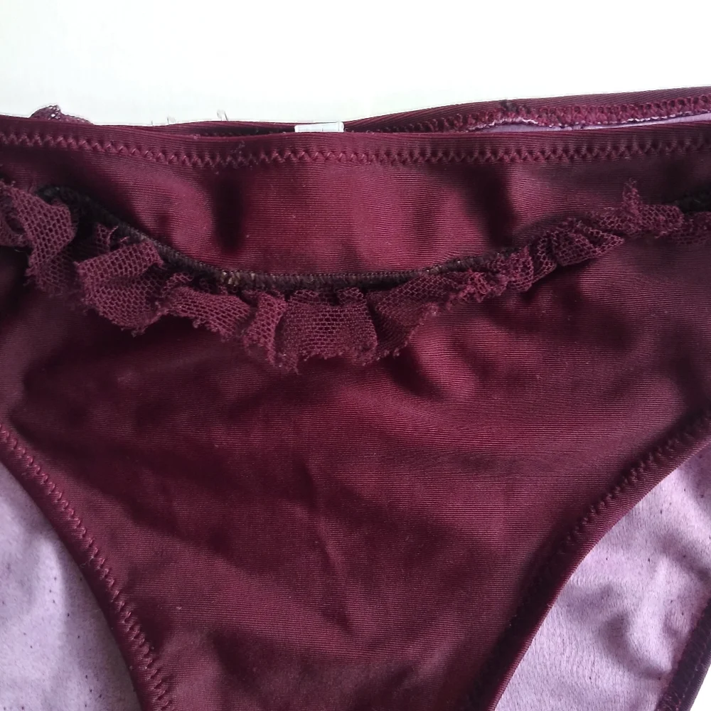 Jean Paul Gaultier Solei 90`s Mesh Y2K Bikini Bottom Panties